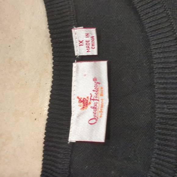 Quacker Factory Christmas Sweater Dog Size 1X - Picture 3 of 5